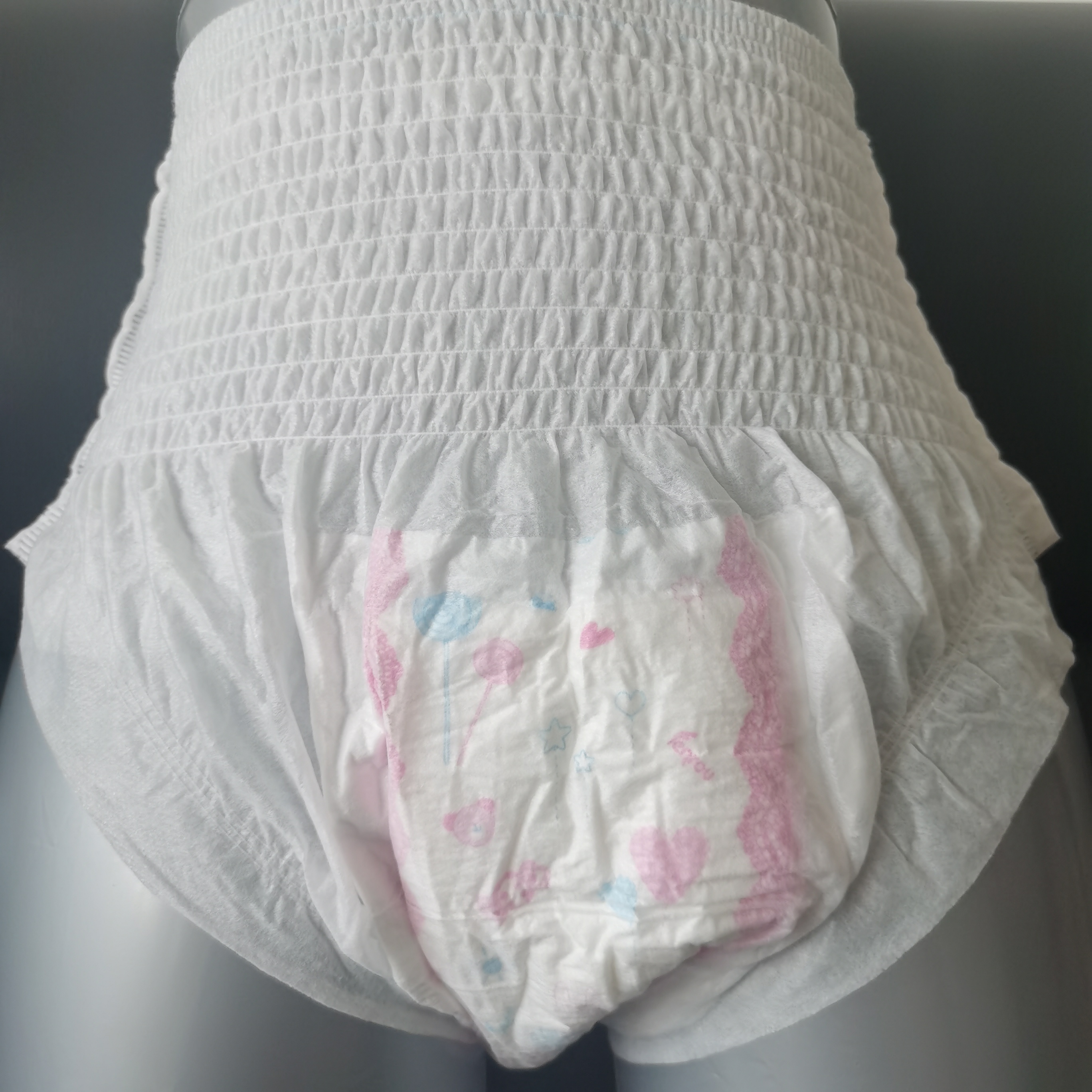 Direto da fábrica fornece calças de fraldas femininas calcinhas menstruais descartáveis ​​roupa íntima