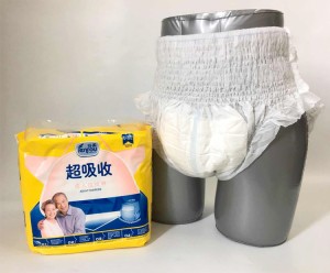 China Manufacturer Factory Direct Diaper Adult Pull up Japanese Sap Absorption Pants