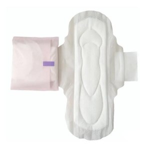 Nizka cena, visoka kakovost, naravni mehki higienski vložki iz organskega bombaža Menstrualna ženska blazinica Wings Style Time