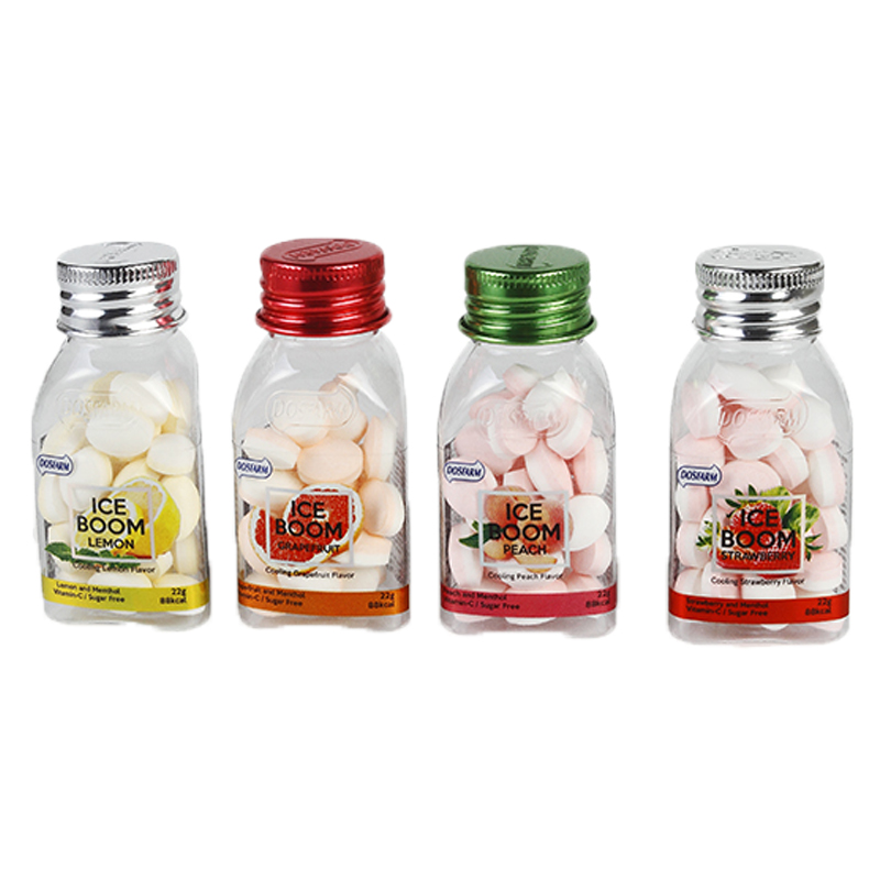 Customized Flavor Sugar Free Vitamin C Mints Candy Sweets Factory