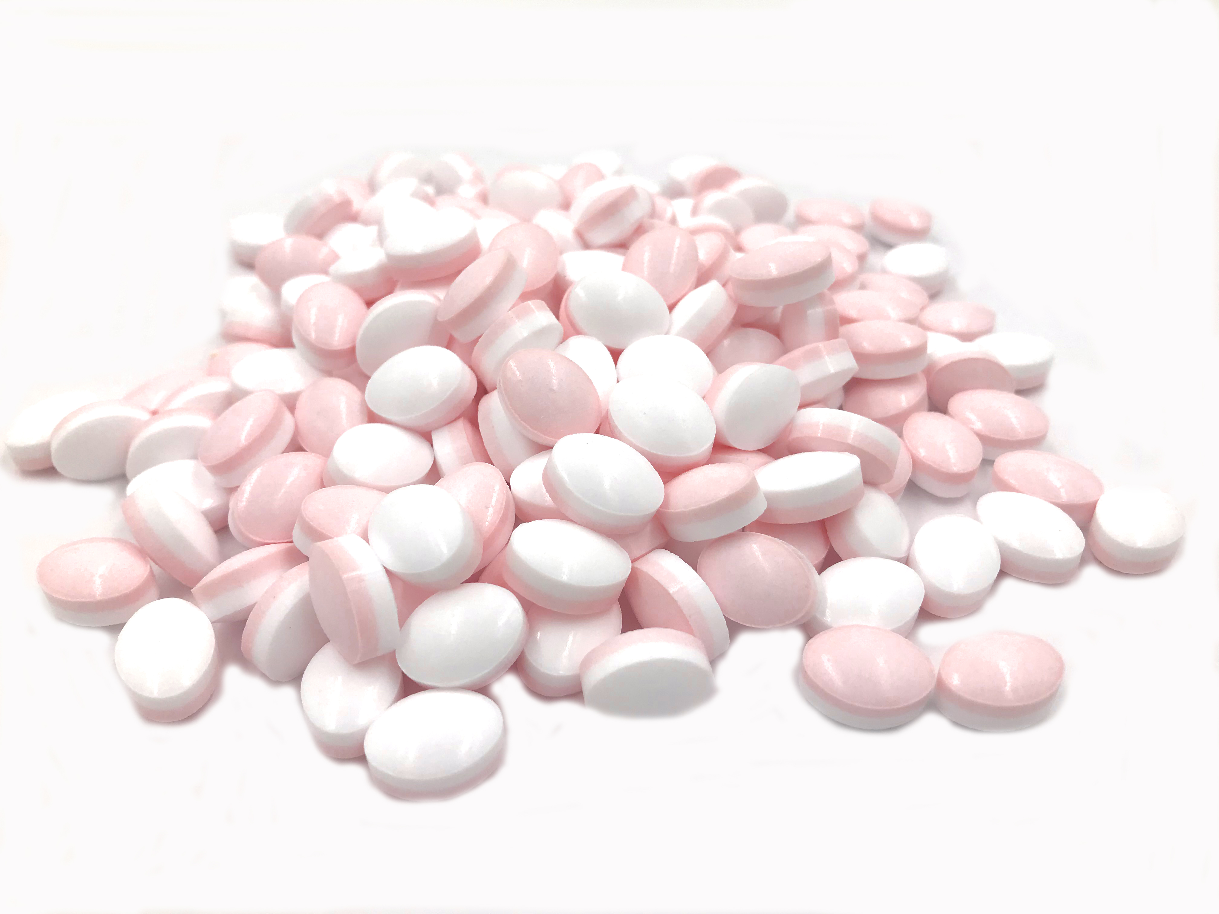 Customized Peach Flavor Sugar Free Red And White Mints Private Label Vitamin Manufacturer