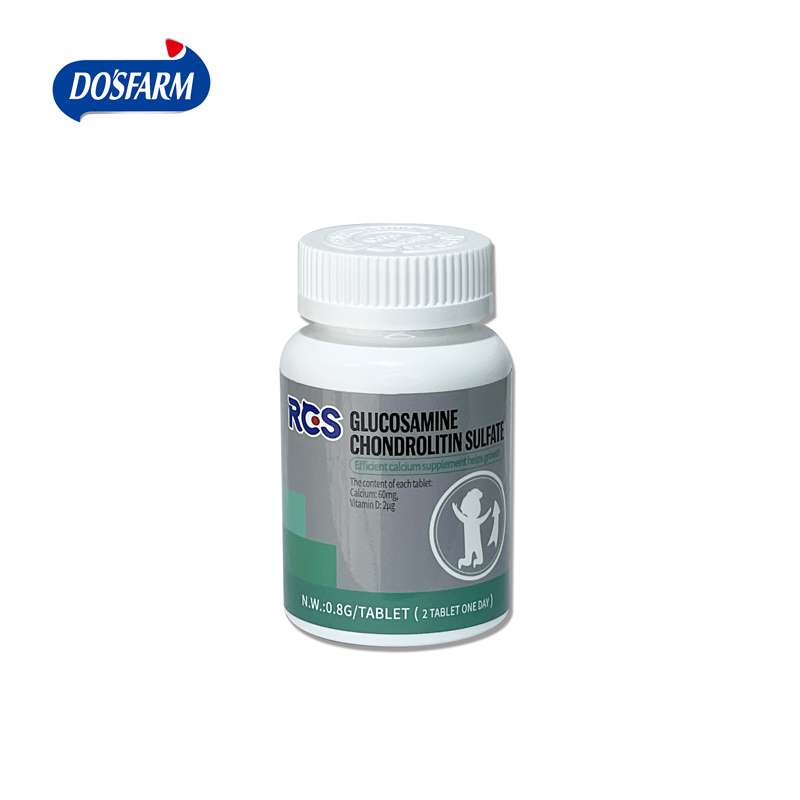 Fábrica de suplementos Glucosamina Condroitina Sulfato Vitamina D Personalizado...