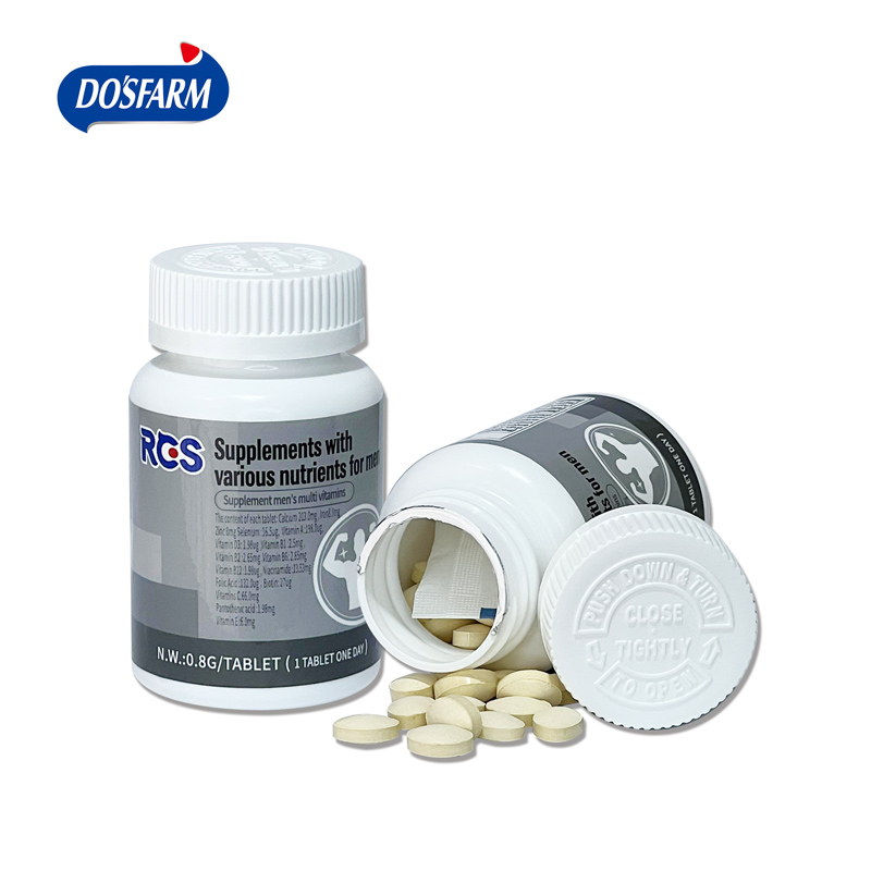 Dietary Supplement Products Various Nutrients for Men Vitamin Manufacturer
