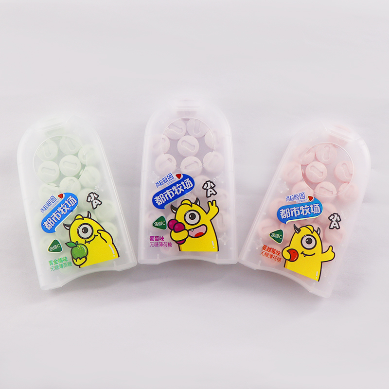 DOSFARM Bespoke Sugar-Free Mints Candy Fresh Breath Cool Taste Port...
