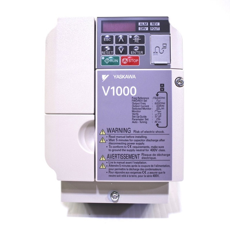 Yaskawa kompaktne vahelduvvooluajam V1000 seeria Cimr-Vb4a0002 400 V 3-faasiline