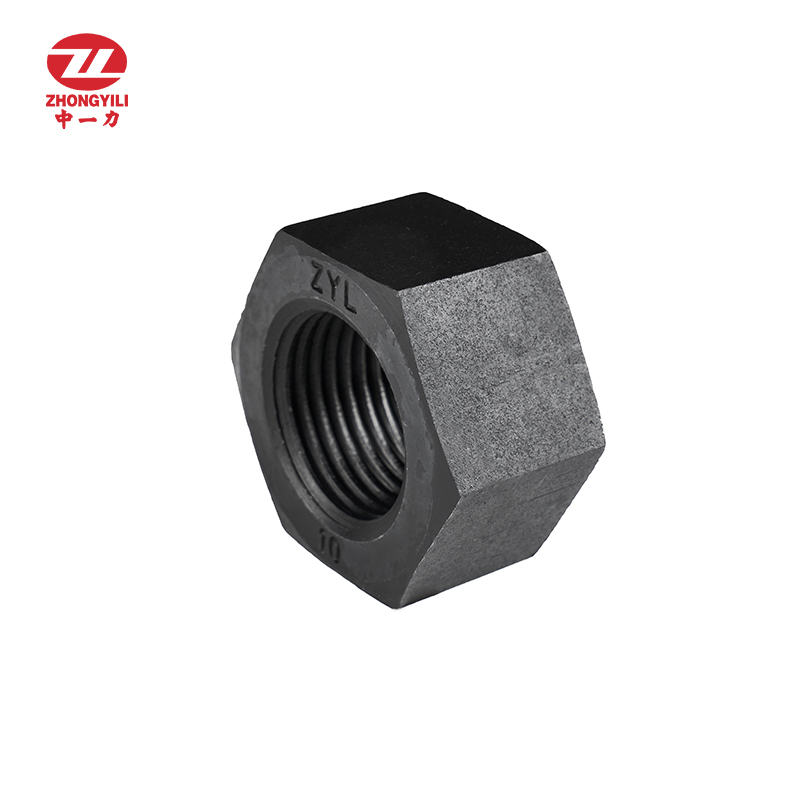 Factory Price For China Wholesale DIN934 DIN6923 Grade 8.8 10.9 12.9 High Strength Black Hex Nuts