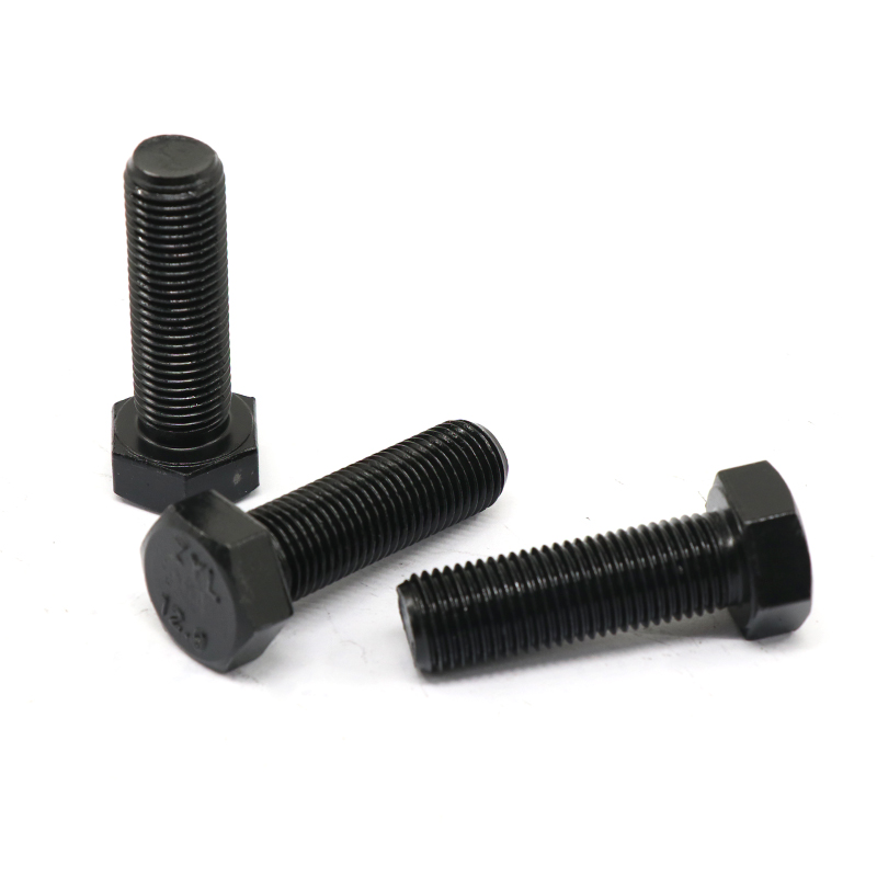 Top Suppliers China Manufacturing Wholesale Price Grade 8.8 Bolt and Nut Screw Washer DIN931 DIN933 Metric  Galvanized Hex Bolt