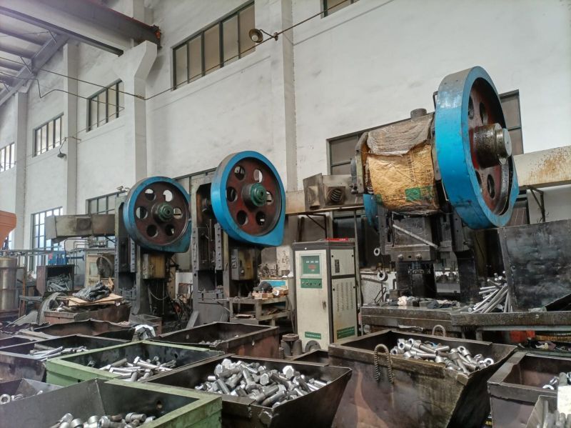 Hot forged bolts machine