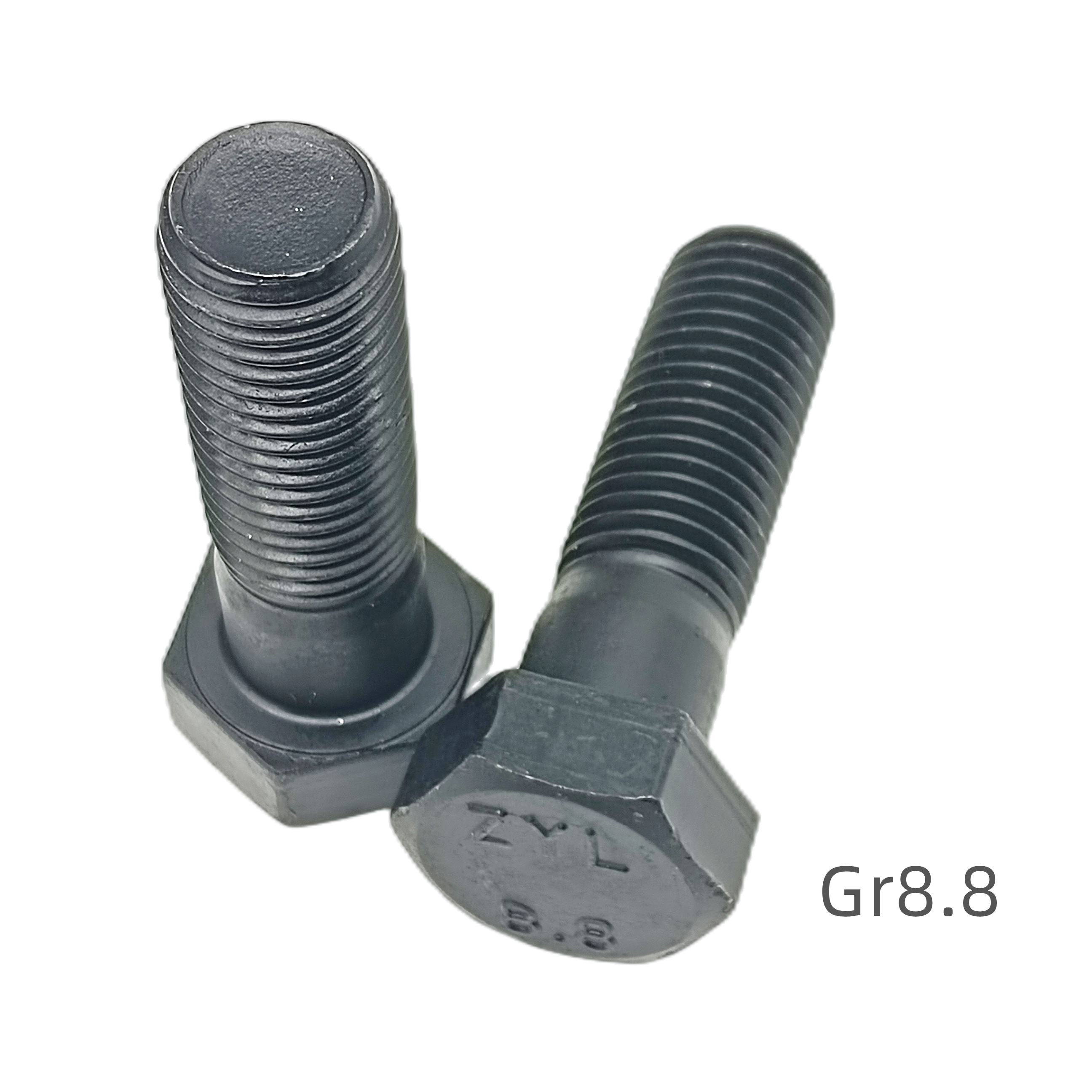 high-strength Hex head bolts Gr8.8 10.9 12.9