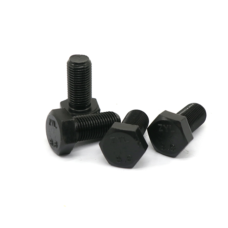 Hex bolts DIN933 8.8 grade black oxide Featured Image