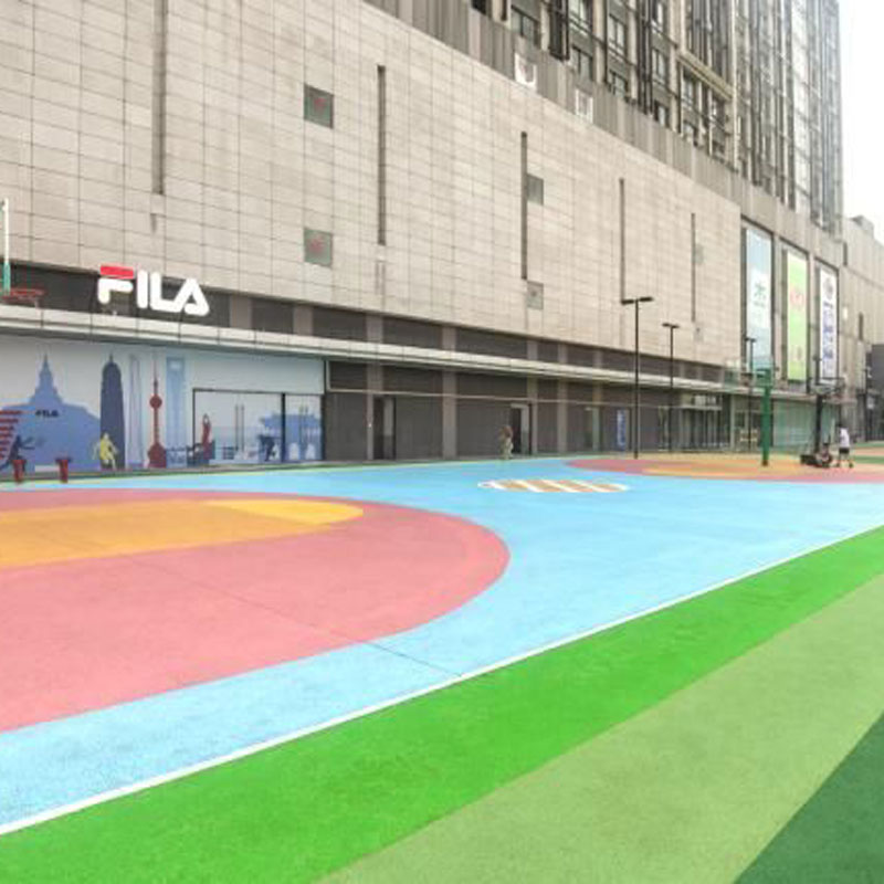 Unsa ang mga gimbuhaton sa colored permeable pavement?