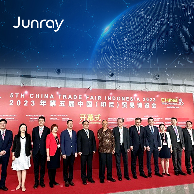 JUNRAY brand attend the 5th China Trade Fair Indonesia 2023