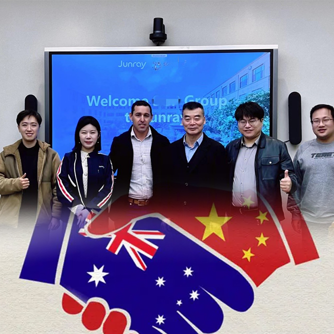 Welcome Australian partners to Junray, for particle counter calibration!