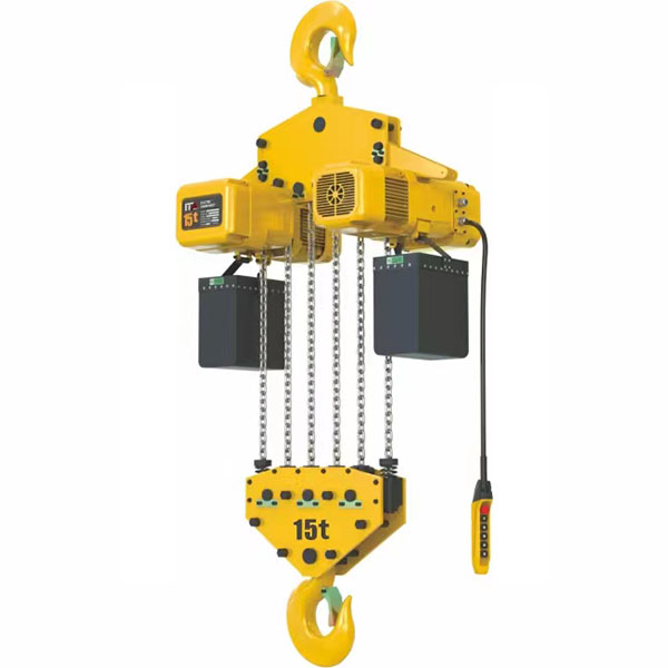 ER2 electric chain hoist with hook