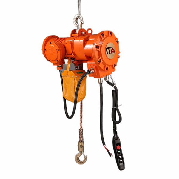 Explosion proof electric chain hoist