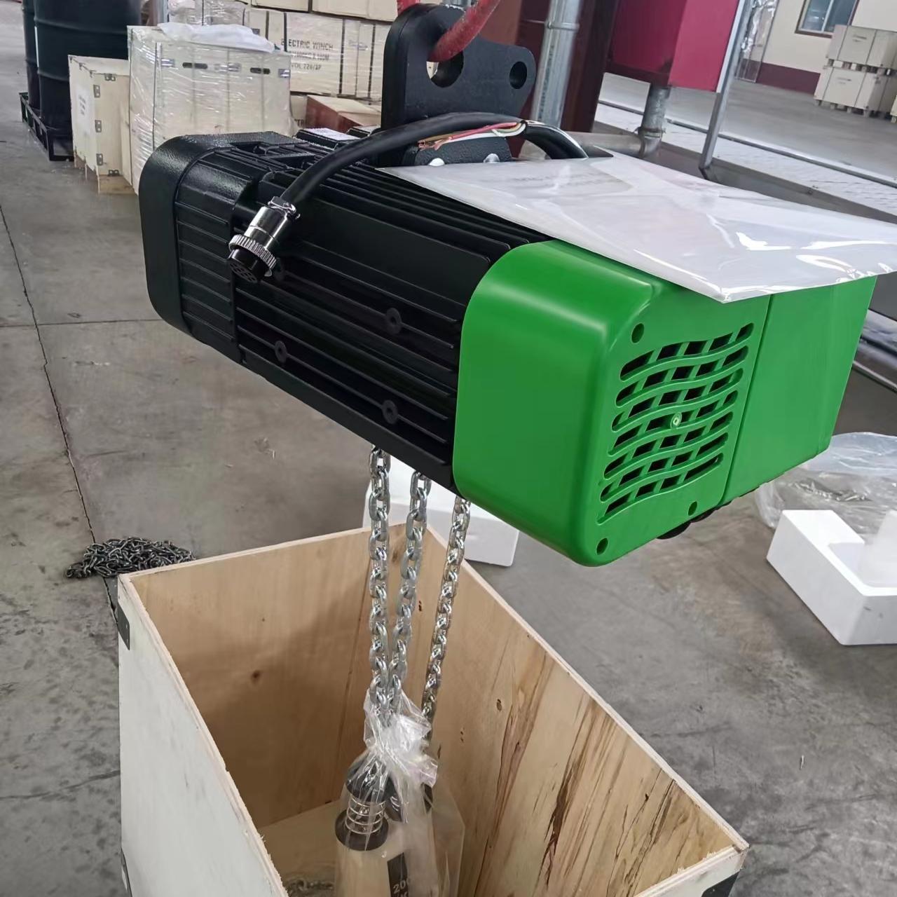 SC type electric chain hoist with trolley