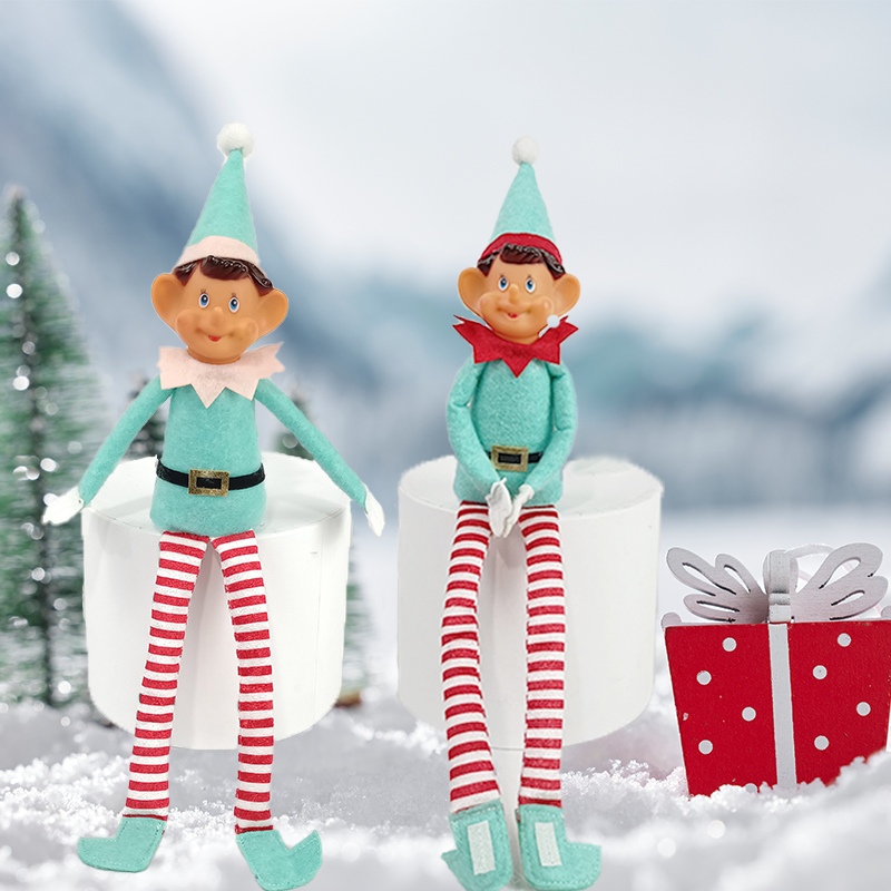 Light Blue Christmas Elf - New Festive Design