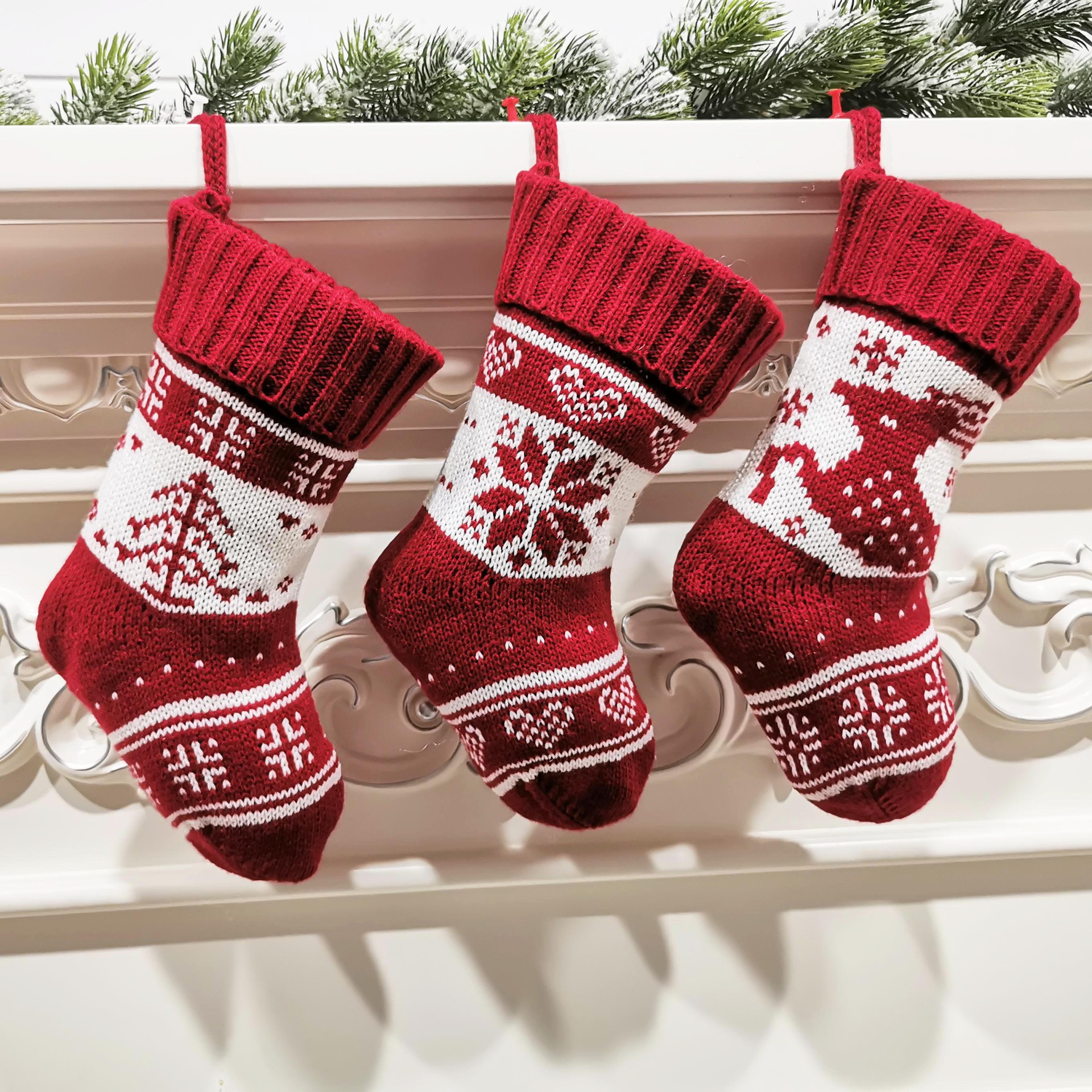 Custom Embroidered Christmas Stockings in Bulk