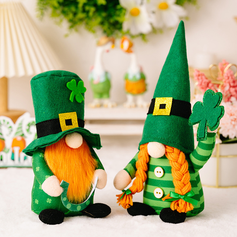 Saint Patrick Dwarf Elf Leprechaun Green Hat