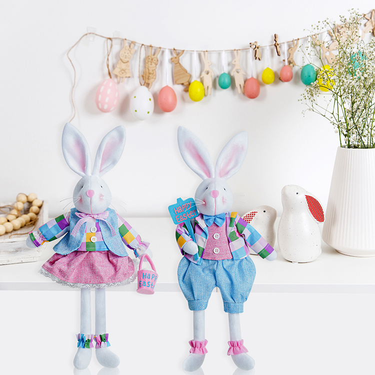 Fabryczna hurtownia wypchana lalka Happy Easter Bunny