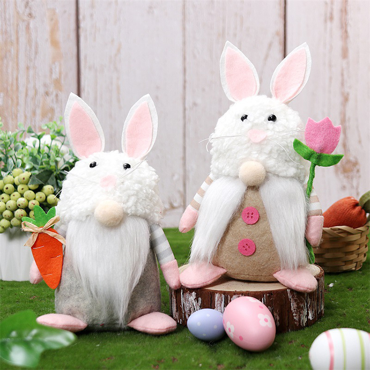 Adorable Easter Gnome Rabbit Doll - Limited Edition