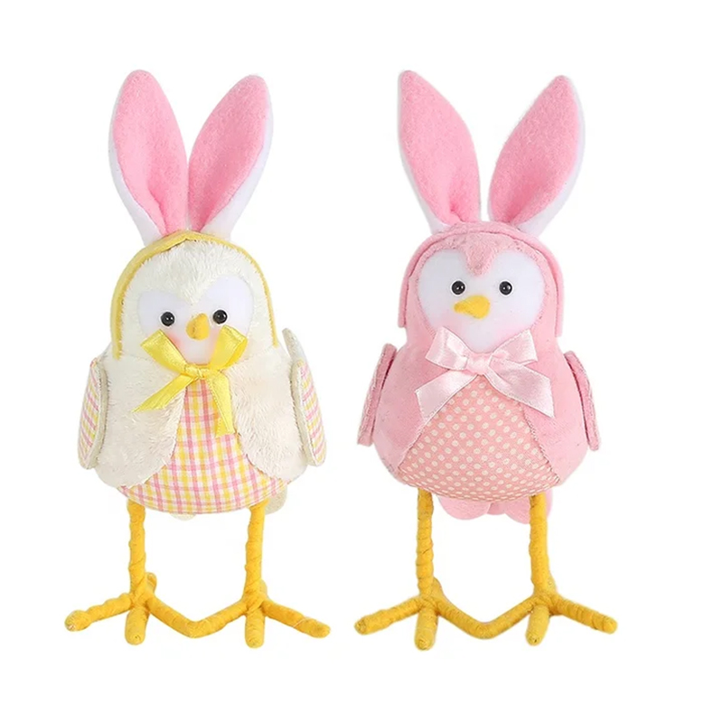 Easter Rabbit Ears Standing Bird Toys