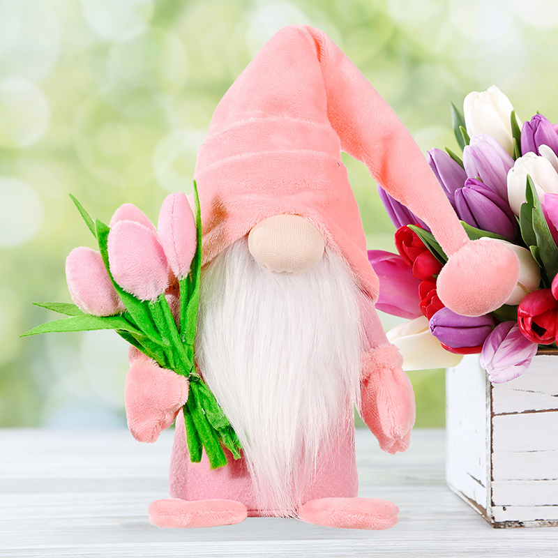 Valentine's Day Plush Gnome: Mother's Day Love Doll