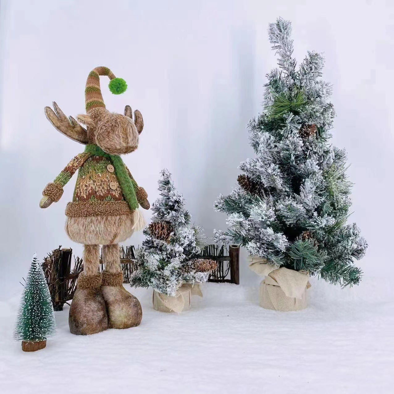 Unique Plush Christmas Reindeer for Festive Decor