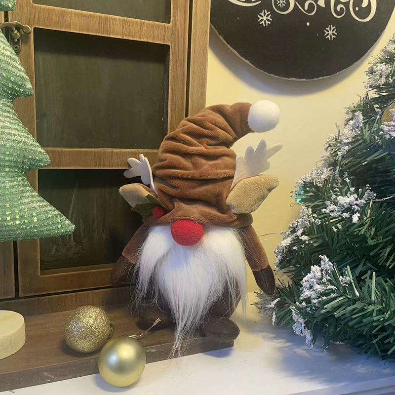 Christmas Gnomes Plush Reindeer Doll - Festive Decor
