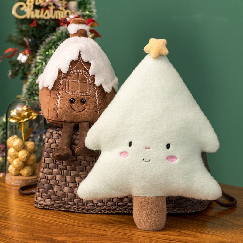 عروسک مخمل دار درخت کریسمس - هدیه ای عالی برای تعطیلات