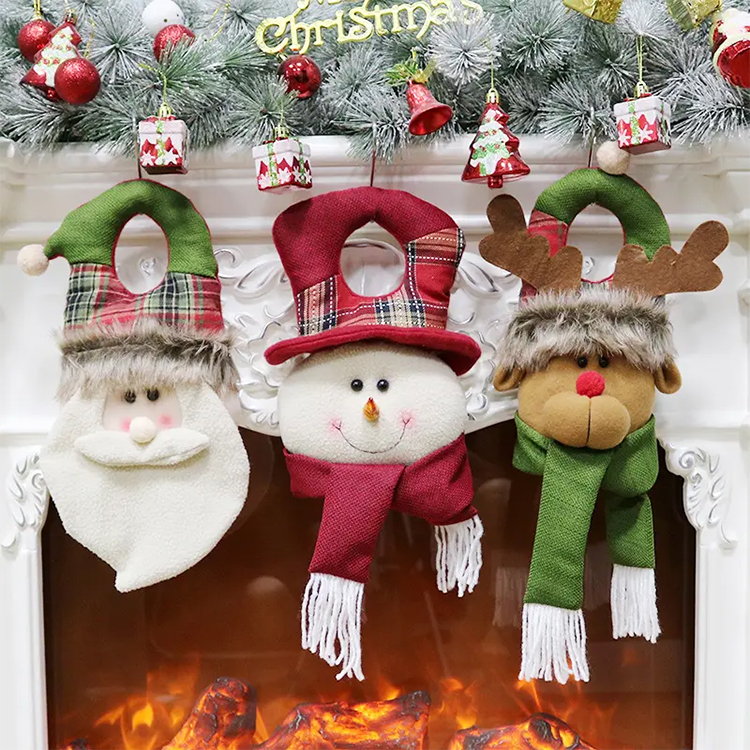 Weihnachten Home Türgriff hängende Ornamente Set