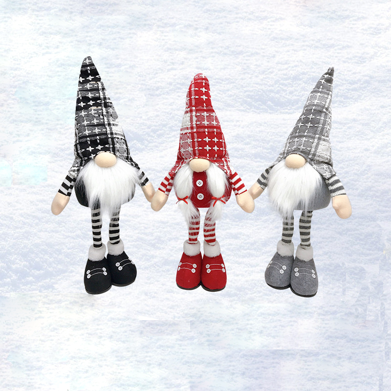 New Design Wholesale Christmas Gnome Gift Felt Doll