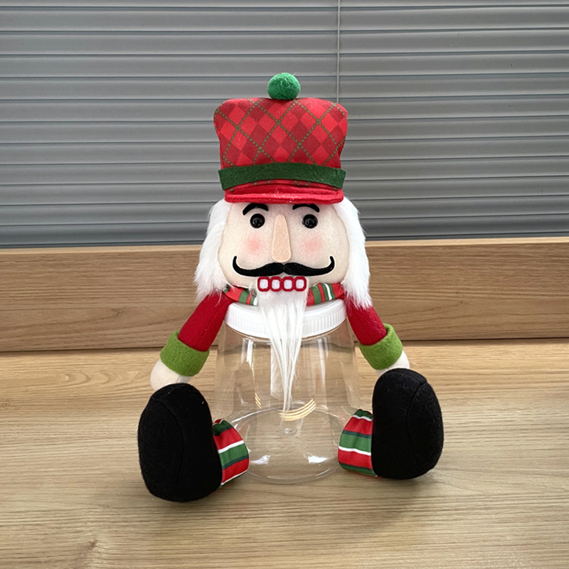 Custom Nutcracker Candy Jar - Personalized Plastic Gift