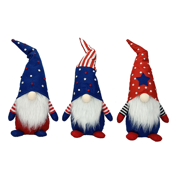 New American Independence Day Rudolph Gnome Doll