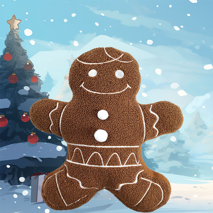 Bantal Bantal Gingerbread Man Natal