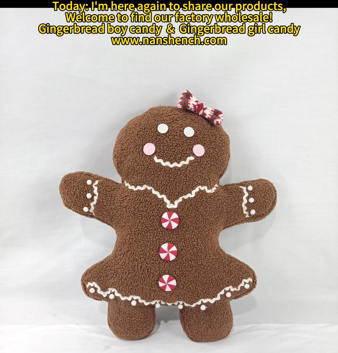 Get Festive with Collectible Gingerbread Boy and Girl Decorations!
