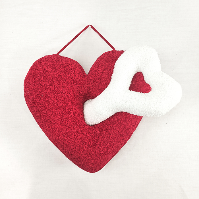Heart-shaped and Key Pillow Wall Hanging Decorations