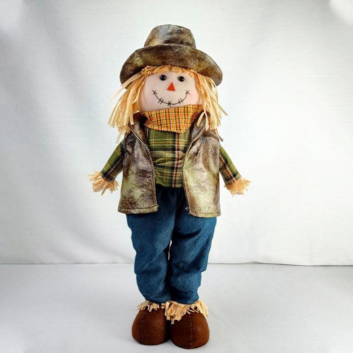 Harvest Ferstival Standing Scarecrow Doll