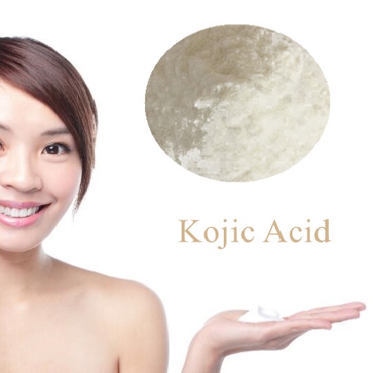 قیمت ثابت CAS 501-30-4 Kojic Acid با کیفیت بالا برای سفید کردن پوست