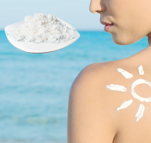 Exportador en línea China Grado cosmético Mejora la piel seca y envejecida Polvo de ácido hialurónico
