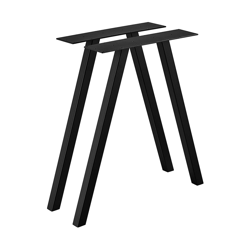 Каркасы столов Промышленный ресторанный стол Офисная чугунная стальная скамейка Столовая Кофейная обеденная мебель Металлические ножки основания стола для стола