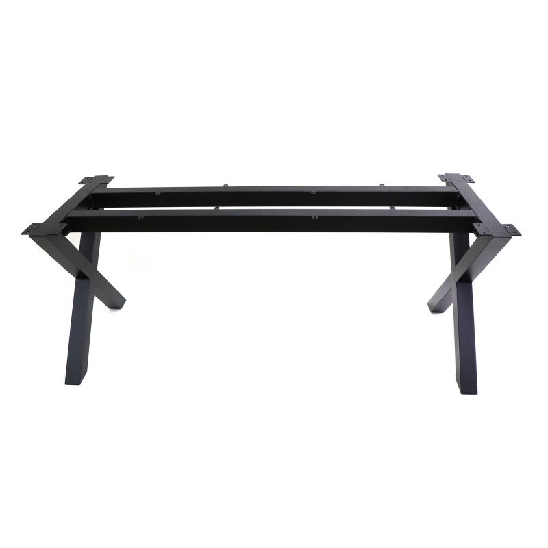 ຕາຕະລາງກອບຮ້ານອາຫານອຸດສາຫະກໍາສໍານັກງານ Cast Iron Steel Bench Dinning Coffee Dining Furniture Metal Table Base Desk Legs For Table