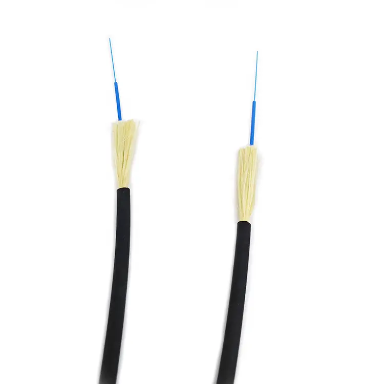 Mambo ya Ndani 1 Core Tight Buffer Aramid Yarn Lszh Cable de fibra optica