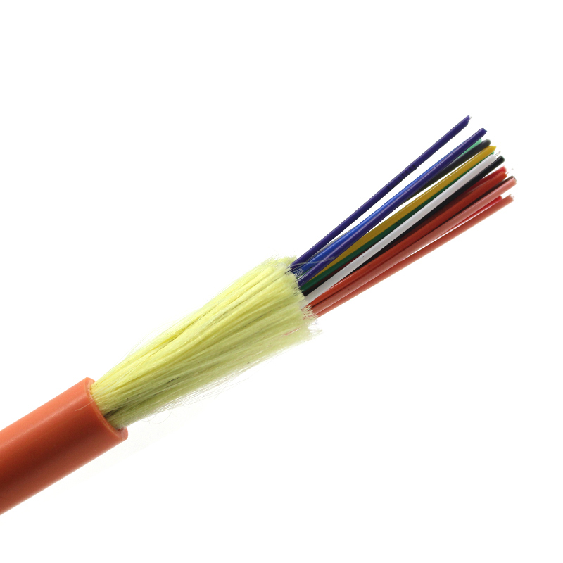 Cable de fibra optica kwa ajili ya mambo ya ndani LSZH Cables za usambazaji wa nucleos 12