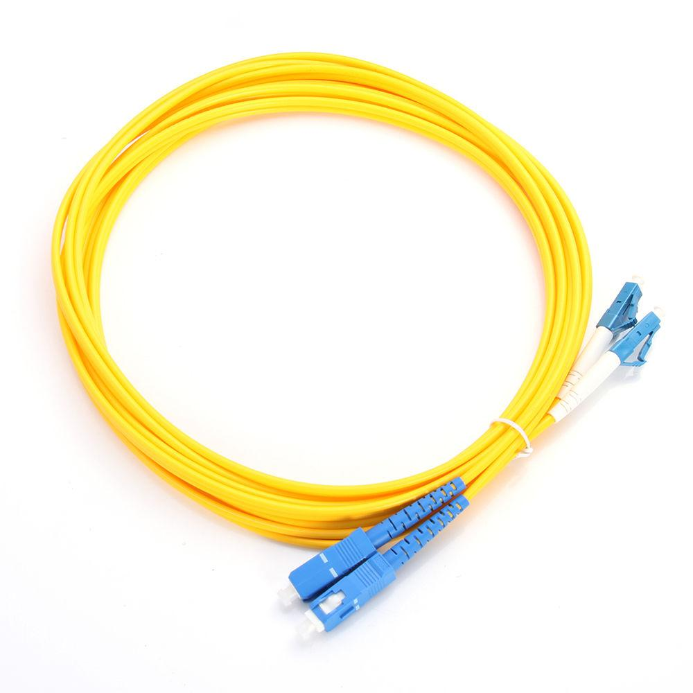 SC Upc LC UPC Simplex Fiber Patch-ledning Enkelt tilstand til kabelsystem