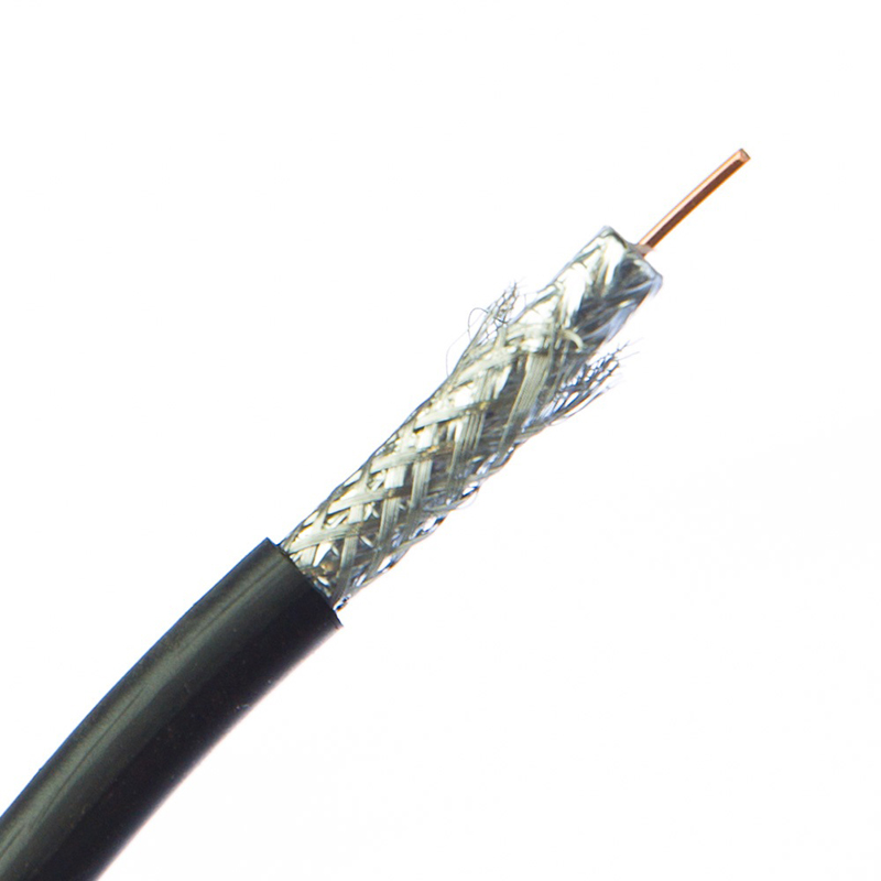 Cable coaxial de cobre desnudo CCS RG59 RG6 de la hoja del AL para la cámara CCTV CATV
