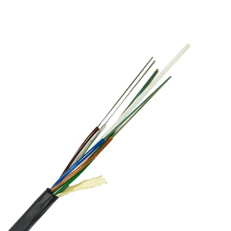 GCYFY mini 6mm g652d fibra óptica de soplado de aire 36 48 72 96 core micro cable de comunicación
