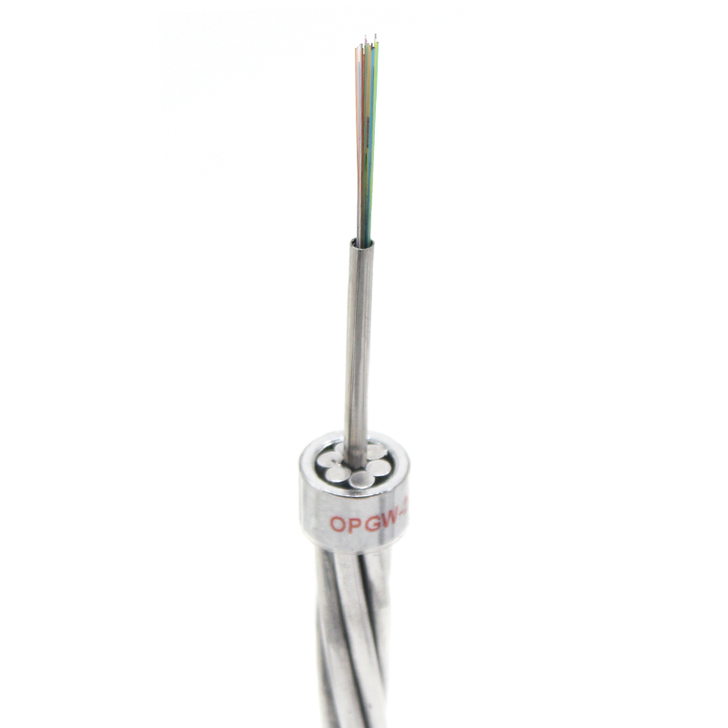 Uni-tubo Opgw Monomodo Cable de tierra de arriba Cable de fibra óptica 24 Núcleo