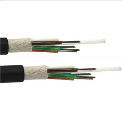 Cable subterráneo blindado Cable de fibra óptica a prueba de roedores GYFTY