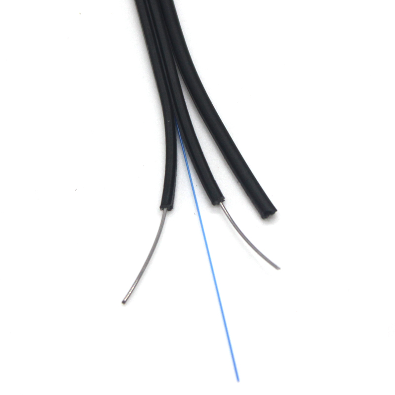 GJXH 1/2/4 core ftth drop cable monomodo/cable de fibra óptica multimodo con chaqueta LSZH